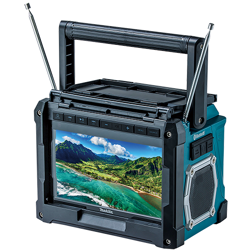 マキタ 充電式ラジオ付テレビ TV100
